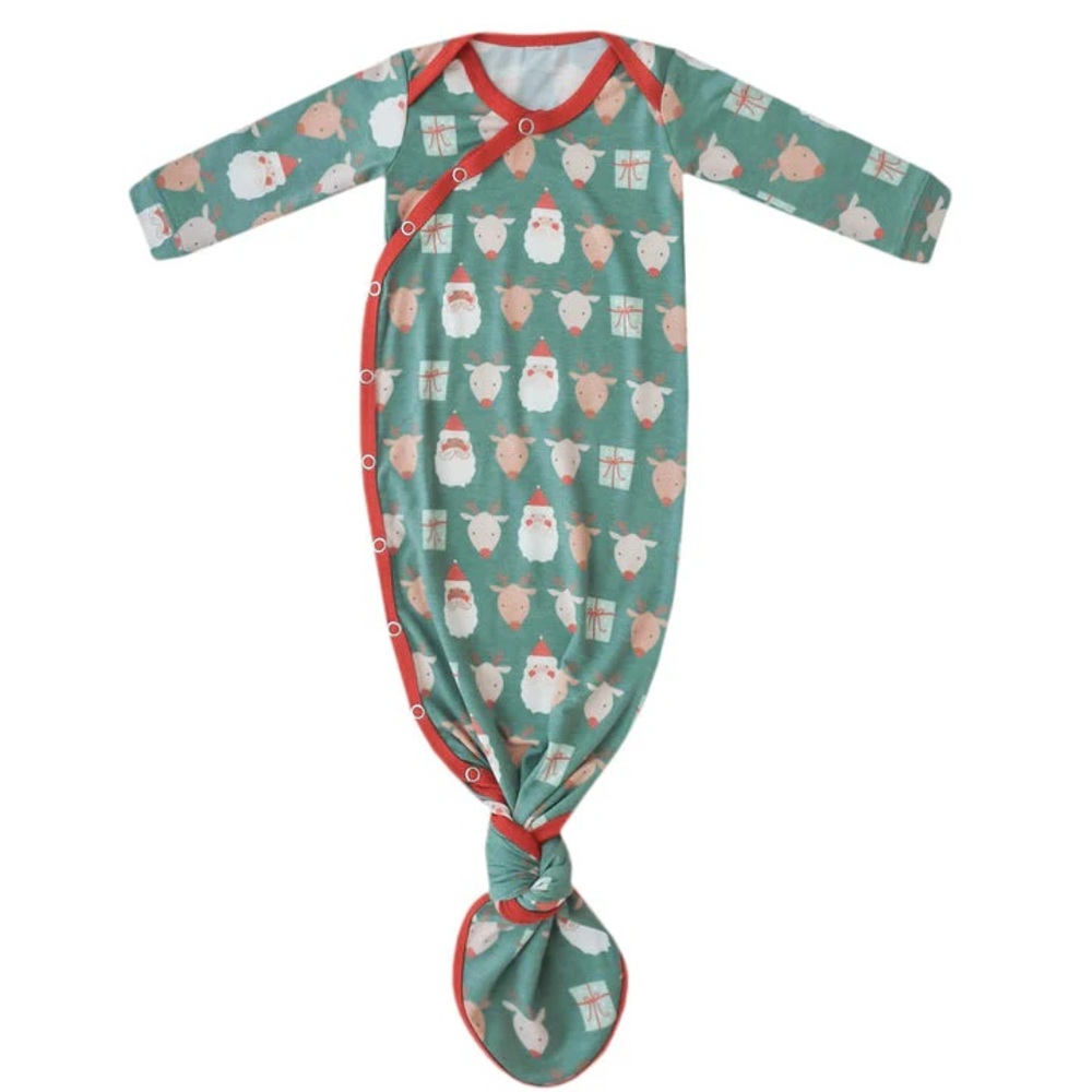 Copper Pearl Prancer Knotted Gown